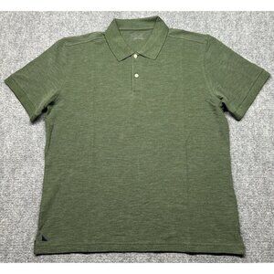 UNTUCKit Tocai Polo Shirt Mens XL Green Short Sleeve Cotton Blend New